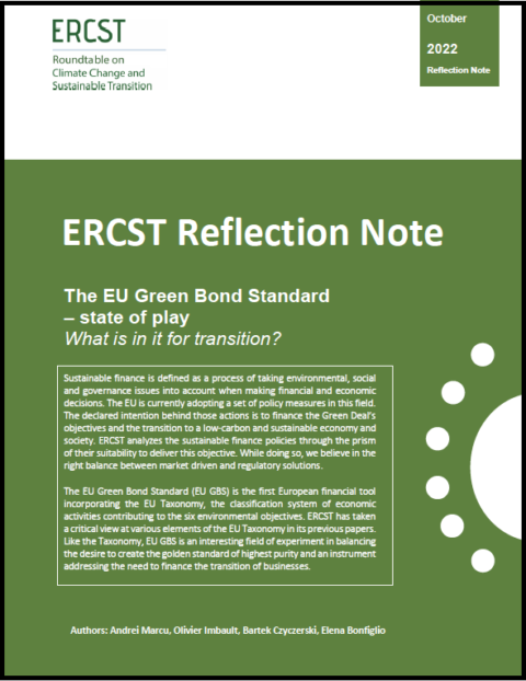 The EU Green Bond Standard – state of play. What is in it for ...