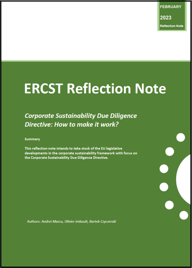 Corporate Sustainability Due Diligence Directive: How To Make It Work ...